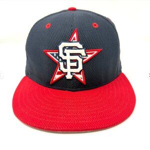 New Era 59FIFTY San Francisco Giants July 4th Starfitted Hat USA 7 5/8